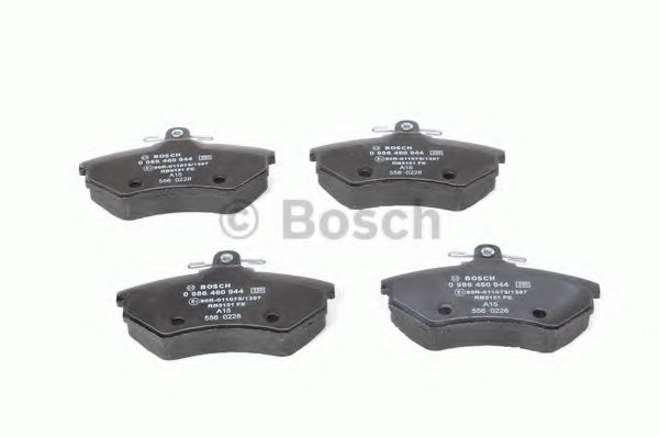 BOSCH - 0 986 460 944 - Комплект тормозных колодок, дисковый тормоз (Тормозная система)