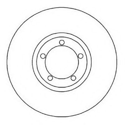 BENDIX - 561624BC - Тормозной диск