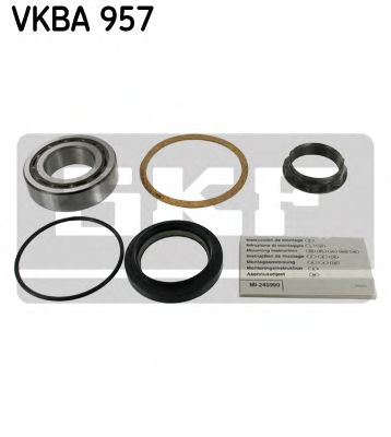 SKF - VKBA 957 - Комплект подшипника ступицы колеса (Подвеска колеса)