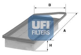 UFI - 30.153.00 - Воздушный фильтр (Система подачи воздуха)