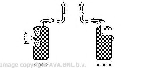 AVA QUALITY COOLING - VOD126 - Осушитель, кондиционер (Кондиционер)