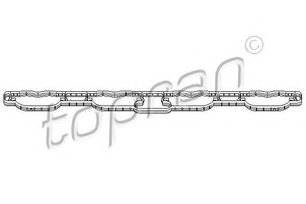 TOPRAN - 113 160 - Прокладка, впускной коллектор (Головка цилиндра)