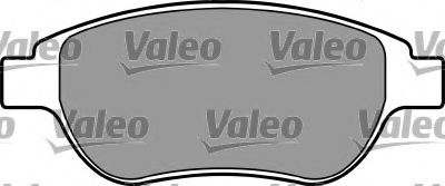 VALEO - 597355 - Комплект тормозных колодок, дисковый тормоз