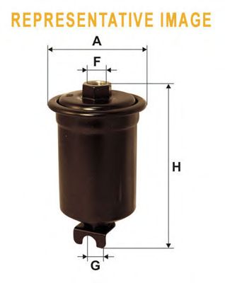 WIX FILTERS - WF8421 - Топливный фильтр (Система подачи топлива)