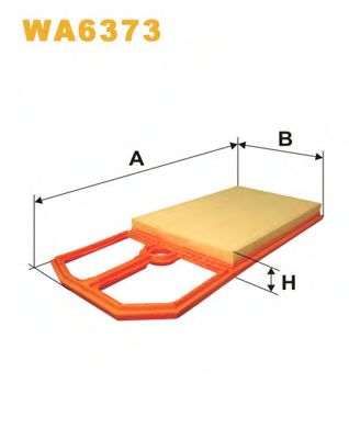 WIX FILTERS - WA6373 - Воздушный фильтр (Система подачи воздуха)
