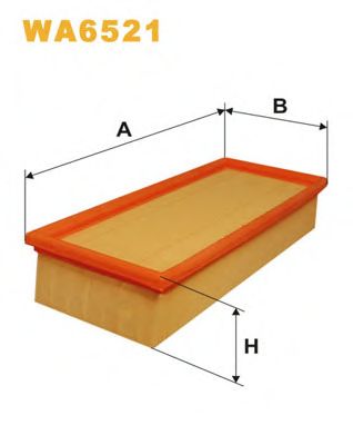 WIX FILTERS - WA6521 - Воздушный фильтр (Система подачи воздуха)