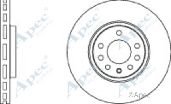 APEC BRAKING - DSK2178 - Тормозной диск (Тормозная система)