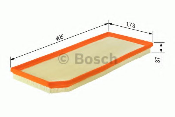 BOSCH - 1 457 433 102 - Воздушный фильтр (Система подачи воздуха)