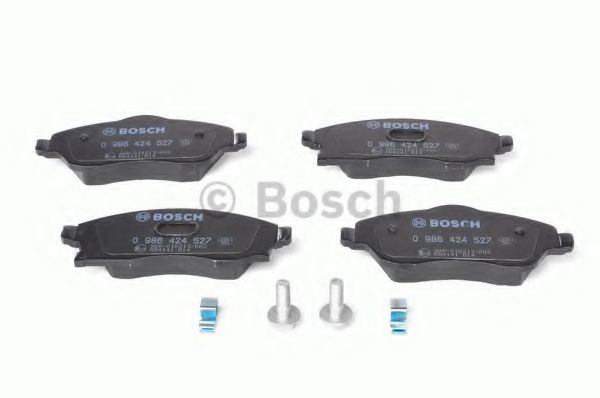 BOSCH - 0 986 424 527 - Комплект тормозных колодок, дисковый тормоз (Тормозная система)