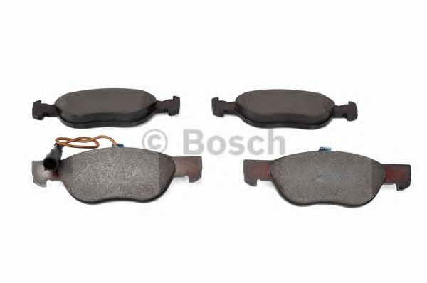 BOSCH - 0 986 424 593 - Комплект тормозных колодок, дисковый тормоз (Тормозная система)