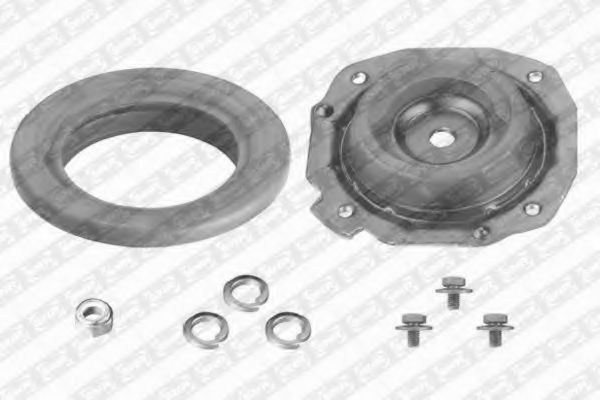 SNR - KB655.10 - Ремкомплект, опора стойки амортизатора (Подвеска колеса)