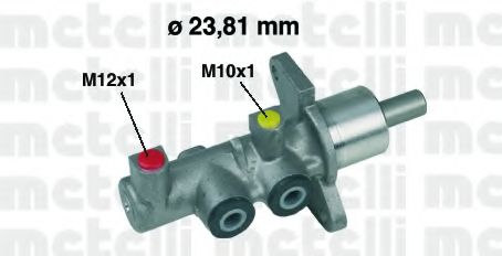 METELLI - 05-0379 - Главный тормозной цилиндр (Тормозная система)