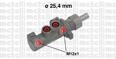 METELLI - 05-0642 - Главный тормозной цилиндр (Тормозная система)