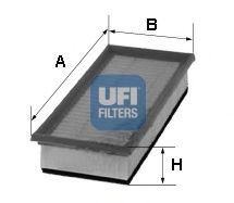 UFI - 30.127.00 - Воздушный фильтр (Система подачи воздуха)