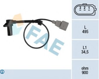 FAE - 79311 - Датчик импульсов (Система зажигания)