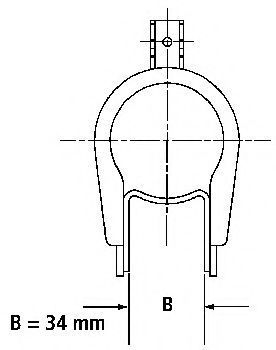 BOGE - 32-C26-0 - Амортизатор (Подвеска / амортизация)