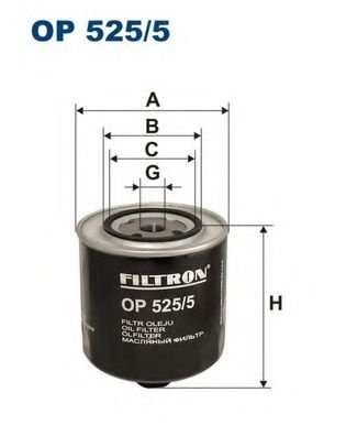 FILTRON - OP525/5 - Масляный фильтр (Смазывание)