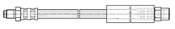 KAWE - 510354 - Тормозной шланг