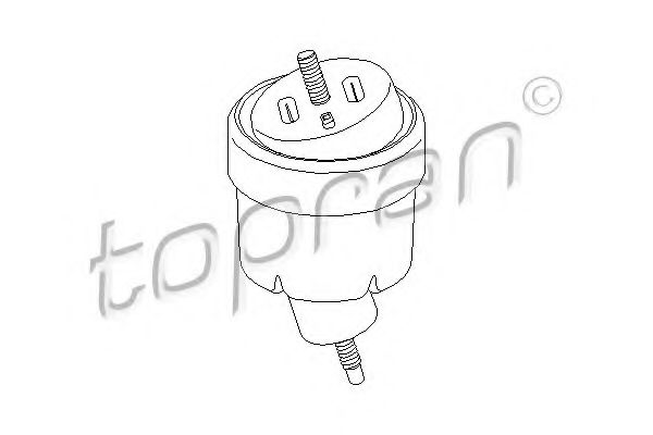 TOPRAN - 205 165 - Подвеска, двигатель (Подвеска двигателя)