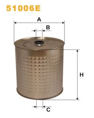 WIX FILTERS - 51006E - Масляный фильтр (Смазывание)