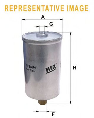 WIX FILTERS - WF8182 - Топливный фильтр (Система подачи топлива)