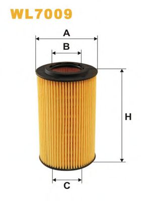 WIX FILTERS - WL7009 - Масляный фильтр (Смазывание)