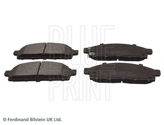 BLUE PRINT - ADC44272 - Комплект тормозных колодок, дисковый тормоз (Тормозная система)