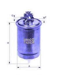 UNICO FILTER - FI 8148/12 - Топливный фильтр