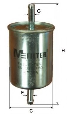 MFILTER - BF 305 - Топливный фильтр (Система подачи топлива)