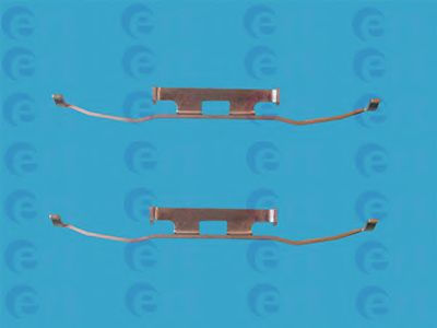 ERT - 420014 - Комплектующие, колодки дискового тормоза (Тормозная система)