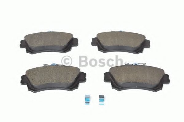 BOSCH - 0 986 424 541 - Комплект тормозных колодок, дисковый тормоз (Тормозная система)