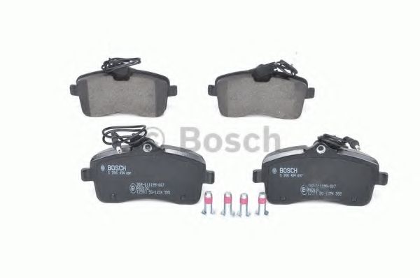 BOSCH - 0 986 494 097 - Комплект тормозных колодок, дисковый тормоз (Тормозная система)