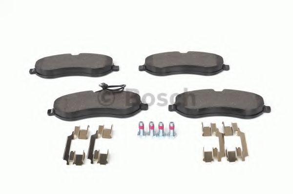 BOSCH - 0 986 494 163 - Комплект тормозных колодок, дисковый тормоз (Тормозная система)