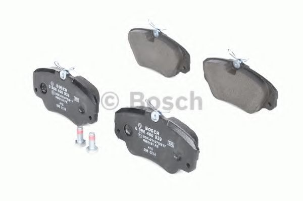 BOSCH - 0 986 460 939 - Комплект тормозных колодок, дисковый тормоз (Тормозная система)