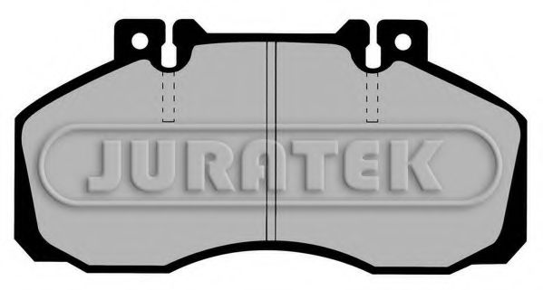 JURATEK - JCP492 - Комплект тормозных колодок, дисковый тормоз (Тормозная система)