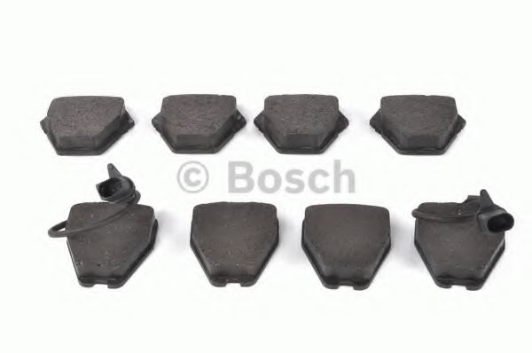 BOSCH - 0 986 424 690 - Комплект тормозных колодок, дисковый тормоз (Тормозная система)