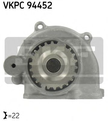 SKF - VKPC 94452 - Водяной насос (Охлаждение)