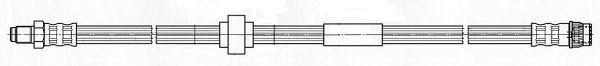FERODO - FHY2620 - Тормозной шланг (Тормозная система)