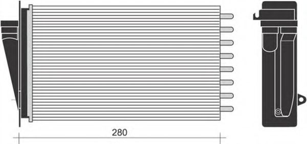 MAGNETI MARELLI - 350218267000 - Теплообменник, отопление салона (Отопление / вентиляция)