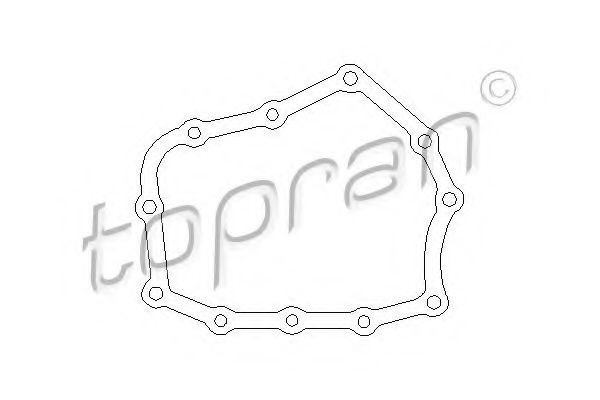 TOPRAN - 201 538 - Прокладка, ступенчатая коробка (Ступенчатая коробка передач)