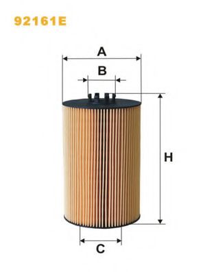 WIX FILTERS - 92161E - Масляный фильтр (Смазывание)