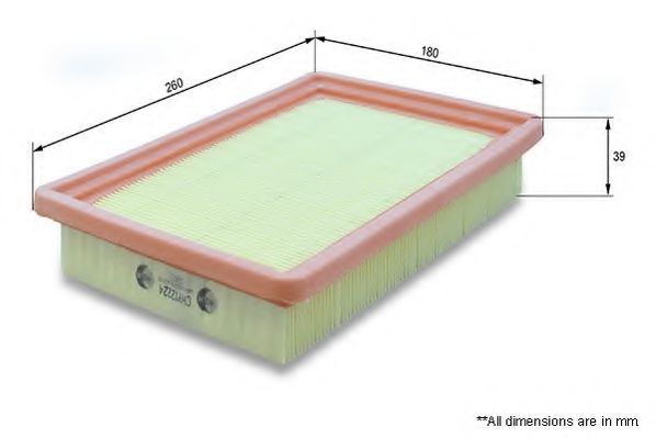 COMLINE - CHY12224 - Воздушный фильтр (Система подачи воздуха)