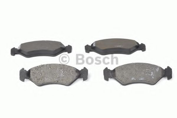 BOSCH - 0 986 492 020 - Комплект тормозных колодок, дисковый тормоз (Тормозная система)