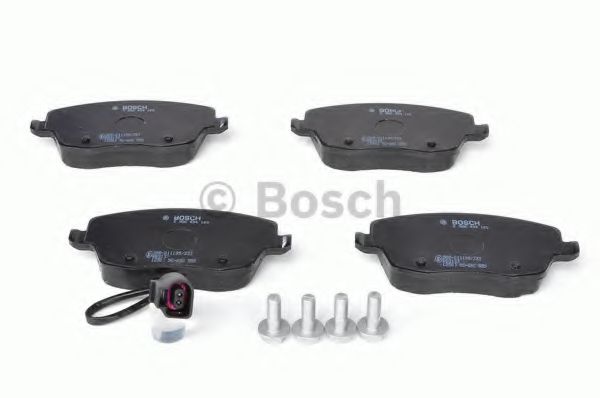 BOSCH - 0 986 494 105 - Комплект тормозных колодок, дисковый тормоз (Тормозная система)