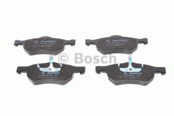 BOSCH - 0 986 424 668 - Комплект тормозных колодок, дисковый тормоз (Тормозная система)