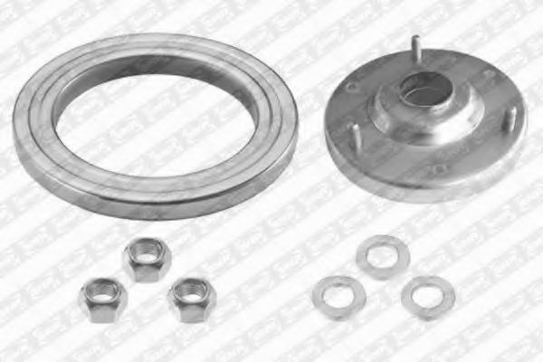 SNR - KB658.01 - Ремкомплект, опора стойки амортизатора (Подвеска колеса)