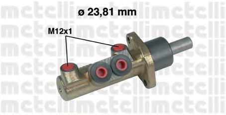 METELLI - 05-0311 - Главный тормозной цилиндр (Тормозная система)