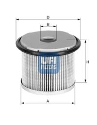 UFI - 26.690.00 - Топливный фильтр (Система подачи топлива)