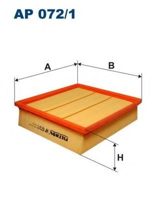 FILTRON - AP072/1 - Воздушный фильтр (Система подачи воздуха)