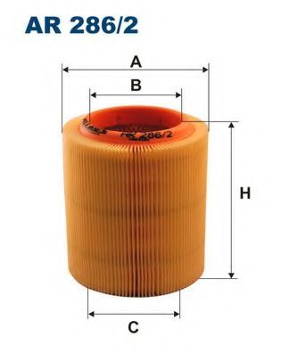 FILTRON - AR286/2 - Воздушный фильтр (Система подачи воздуха)